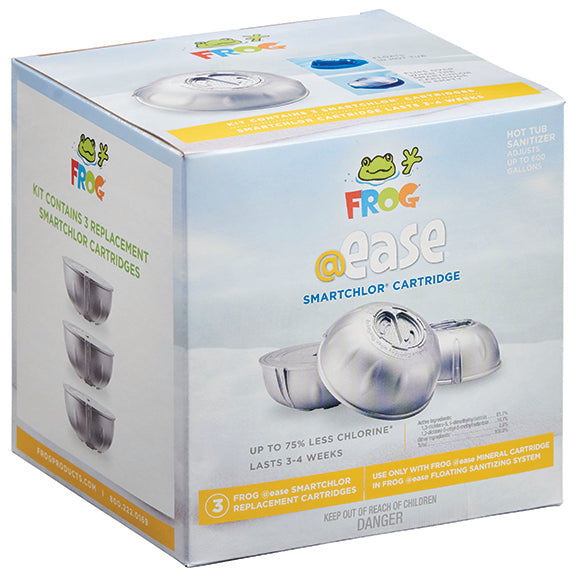 FROG @ease Floating SmartChlor Cartridge 3 Pack - Wellis