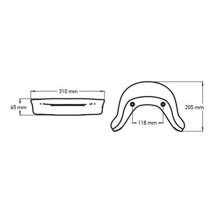 Headrest - corner - Wellisparts