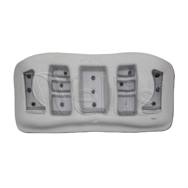 Headrest I. 110x61x33in