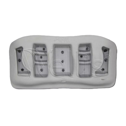 Headrest I. 110x61x33in